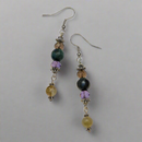 Channeling Gemstone Earrings