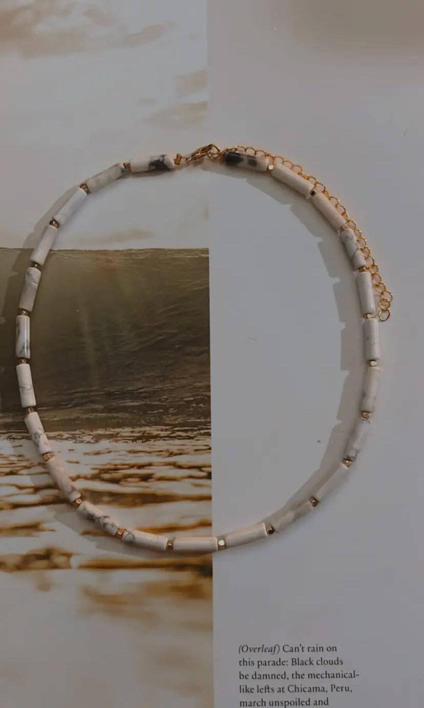 Howlite Choker