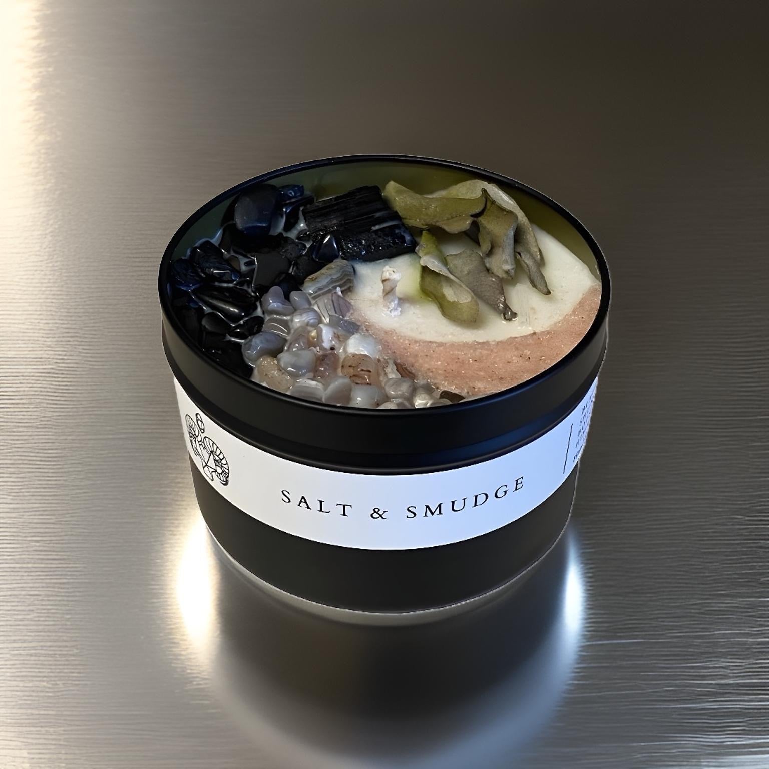 Salt & Smudge Intention Candle