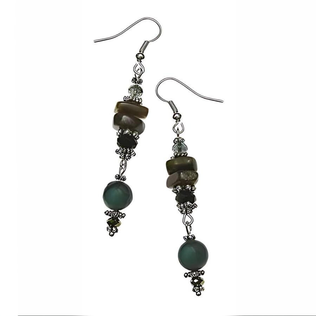 Earth Element Gemstone Earrings