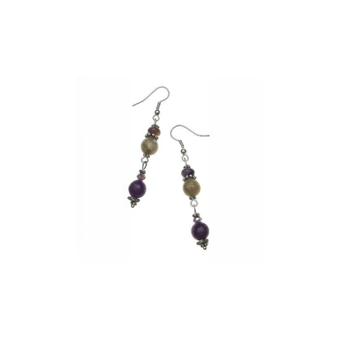 Hon-Sha-Ze-Sho-Nen Gemstone Earrings