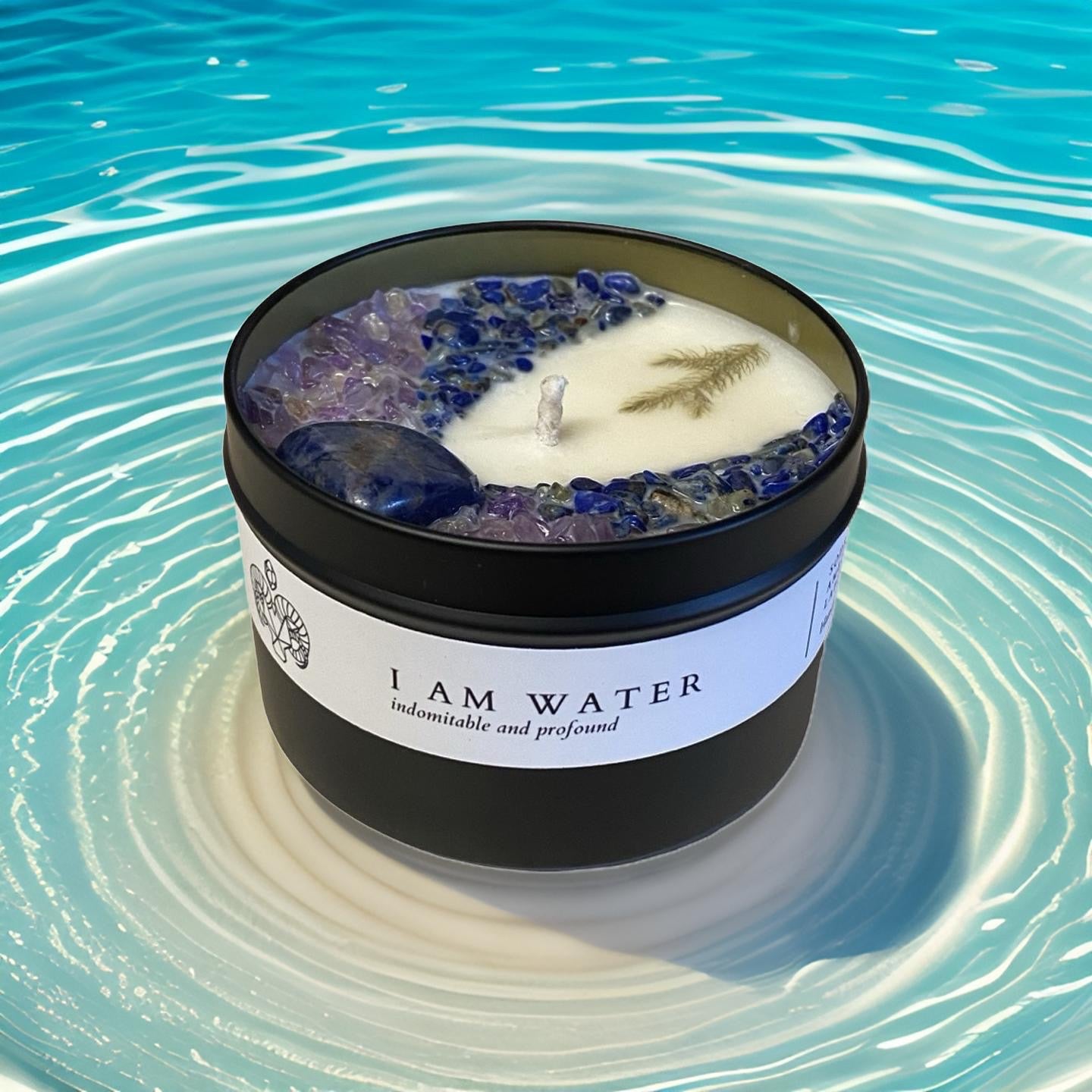 I Am Water Intention Candle