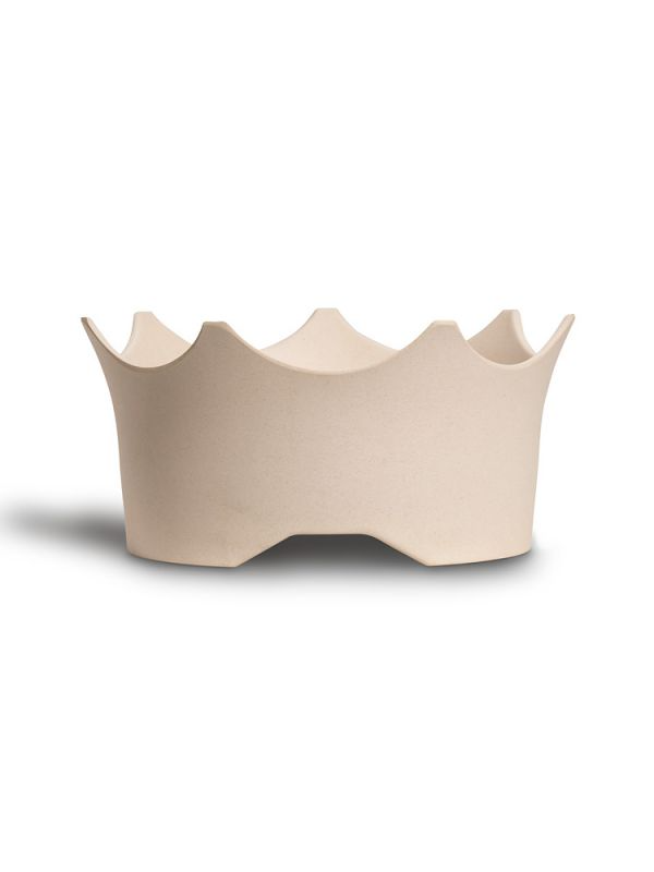 CROWN JUWEL | Crystal Pet Bowl: CLOUD WHITE