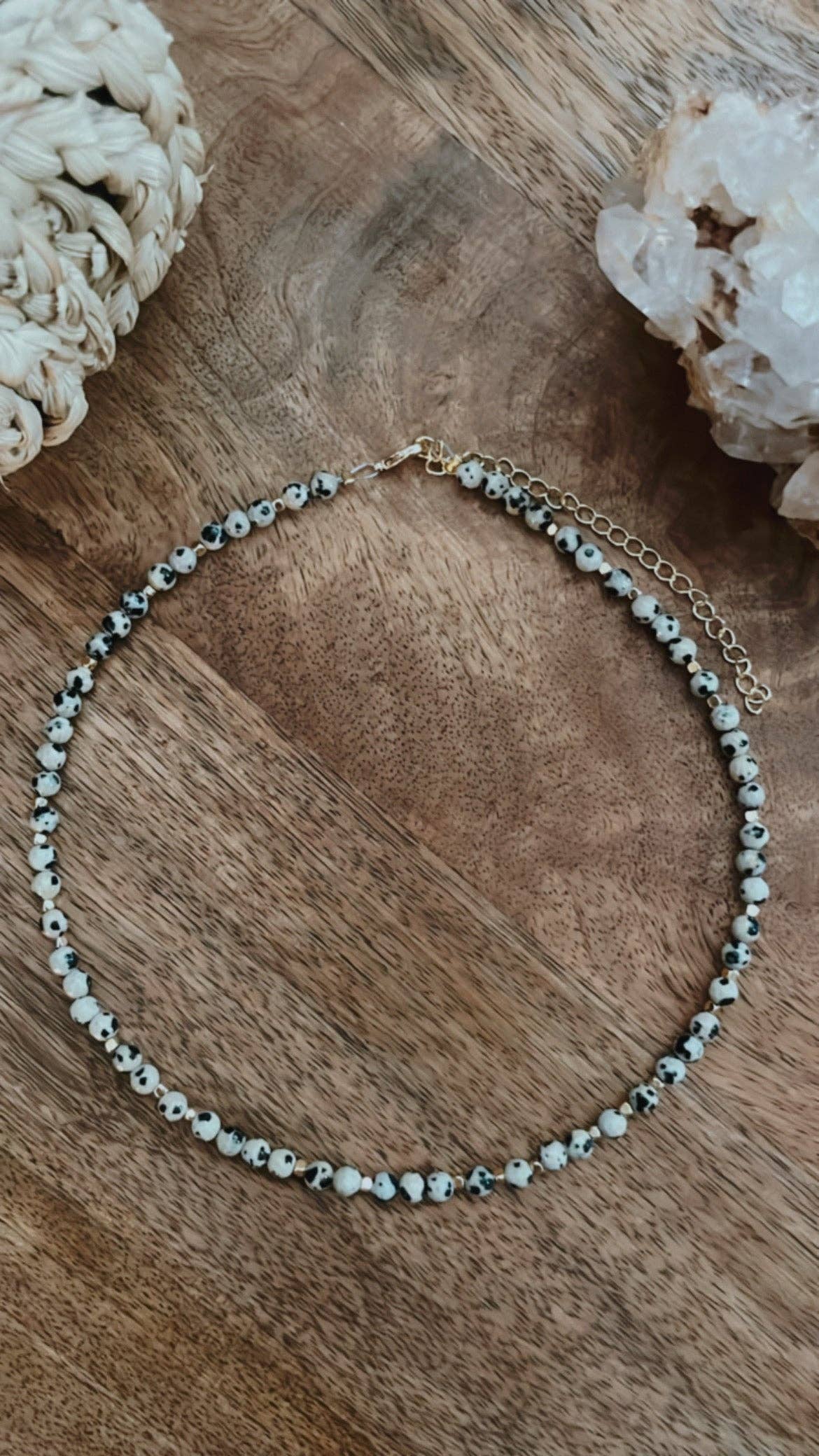 Dalmatian Jasper Choker