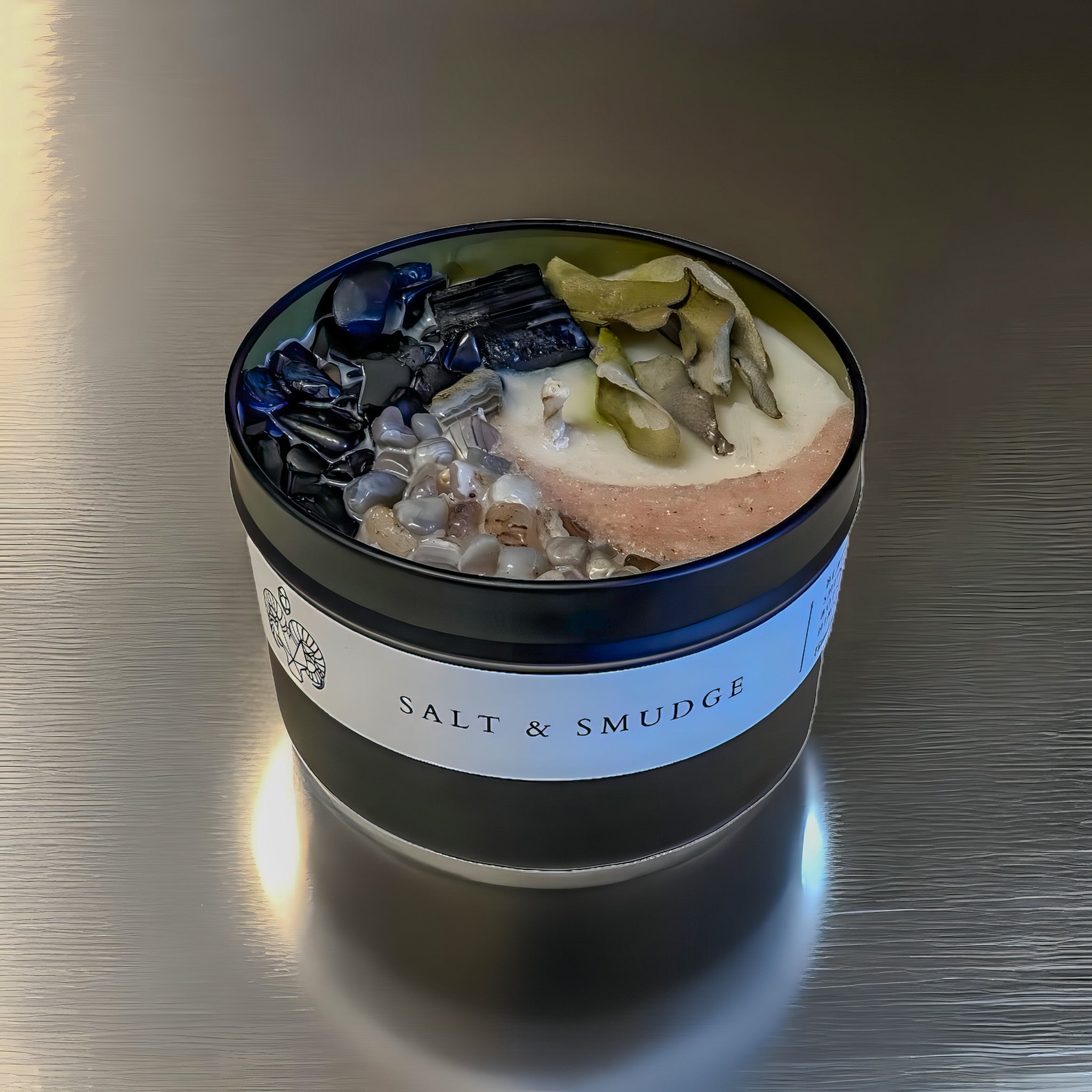 Salt & Smudge Intention Candle