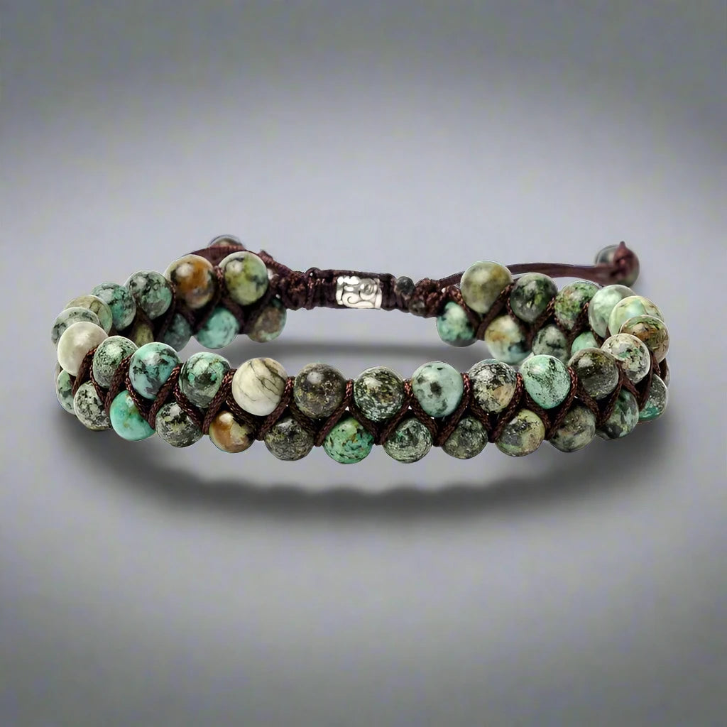 African Turquoise Bracelet