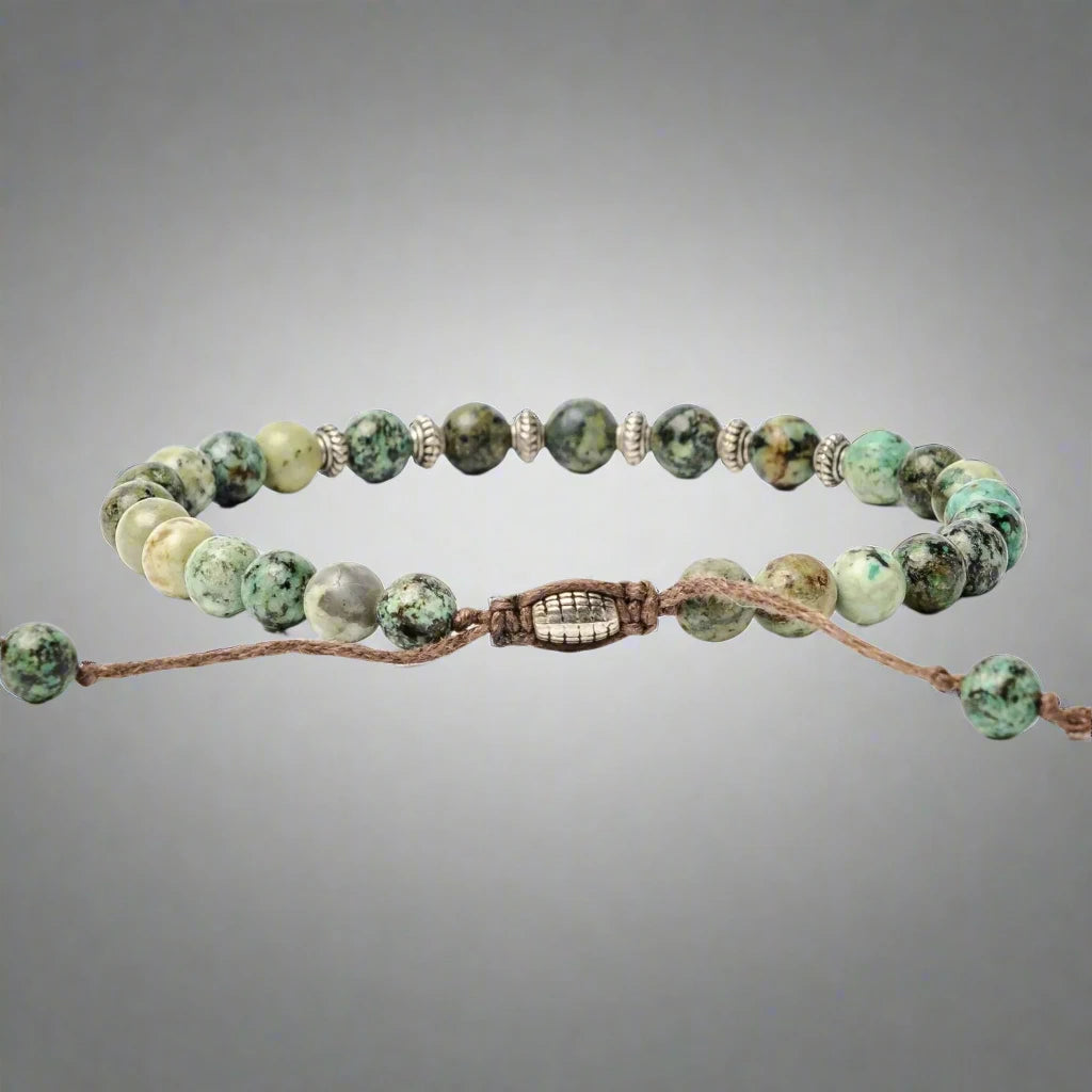 African Turquoise Ragnar Bracelet