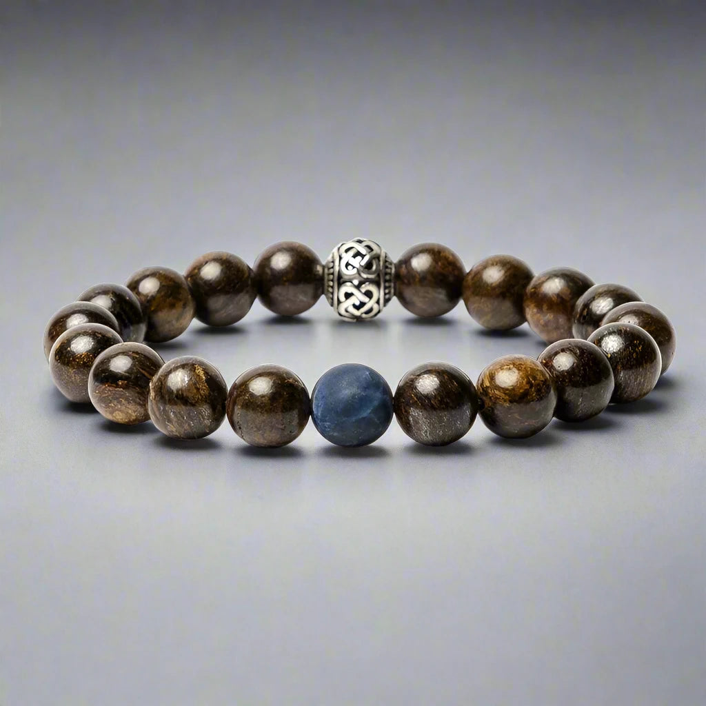 Bronzite Tibetan Bracelet