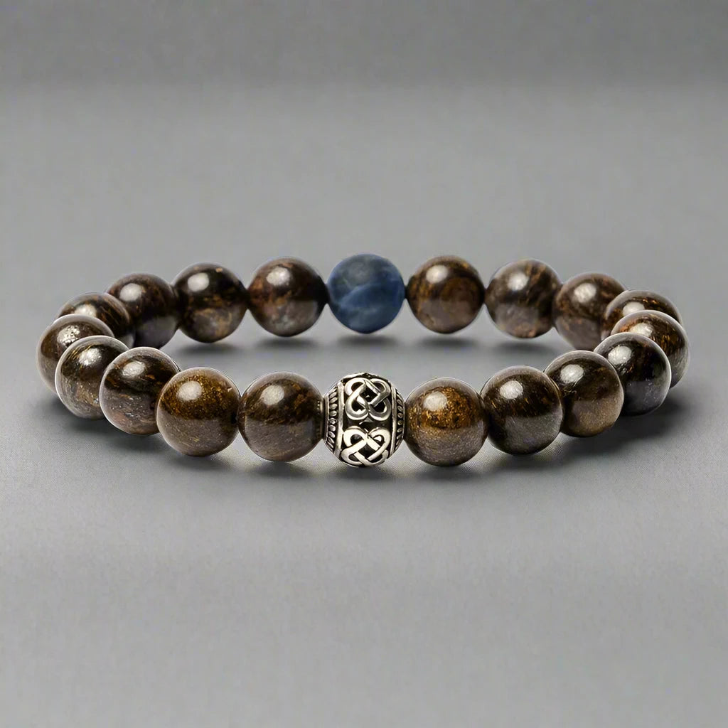 Bronzite Tibetan Bracelet