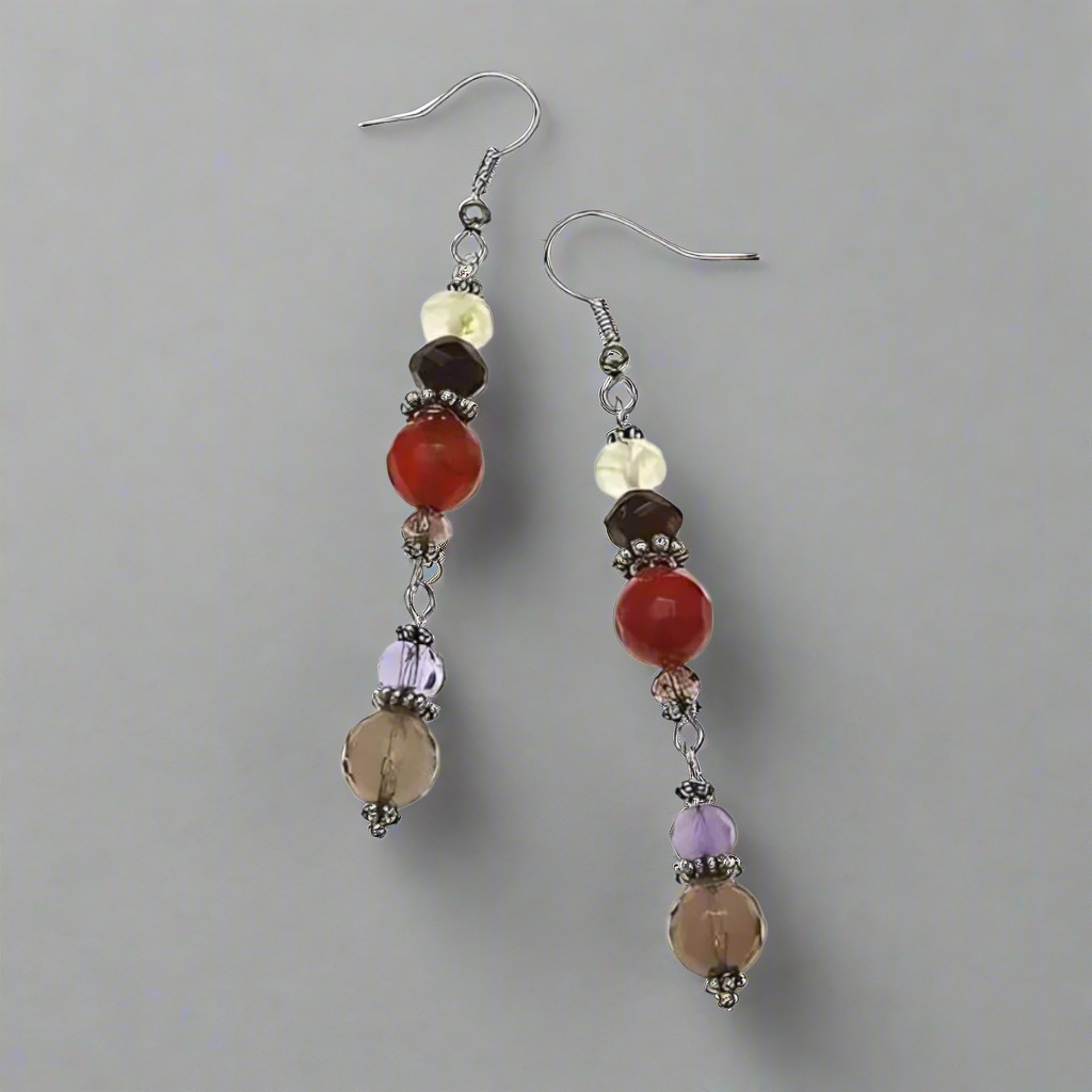 Cho-Ku-Rei Gemstone Earrings