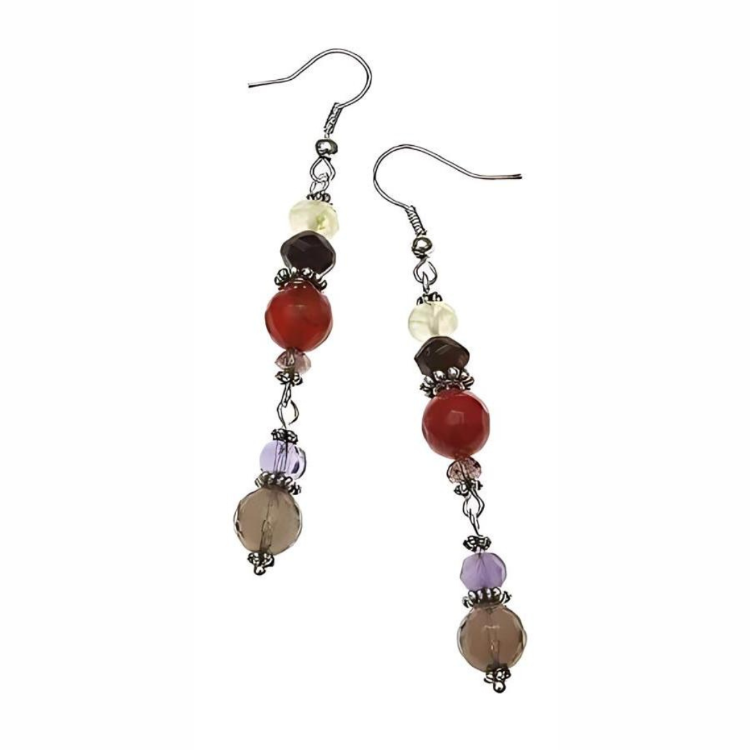 Cho-Ku-Rei Gemstone Earrings